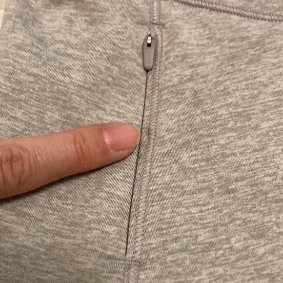 Lululemon Always Alert 1/2 Zip Gray Size 6 - Picture 10 of 14